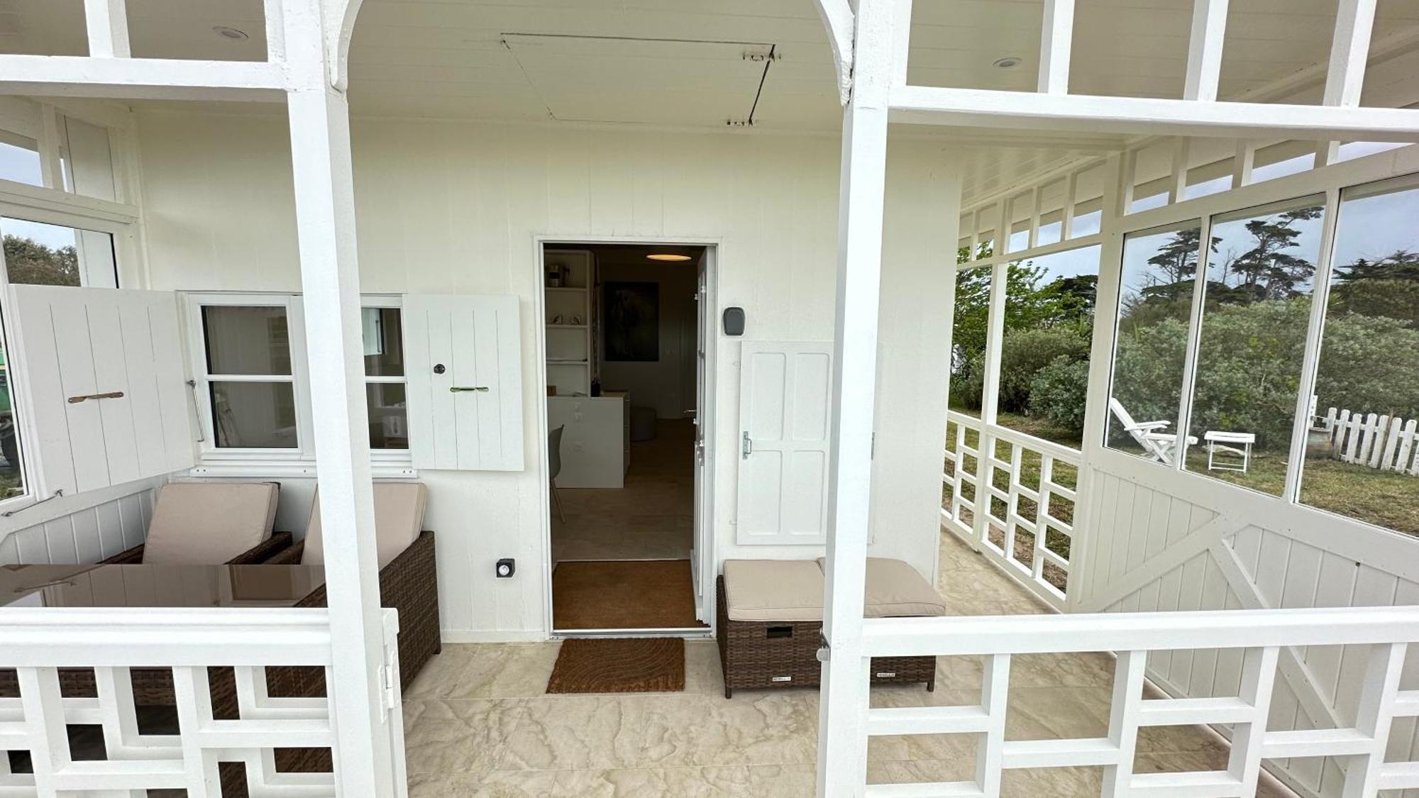 Maison Sur La Plage Avec Vue Mer Panoramique Le Martray Exterior foto