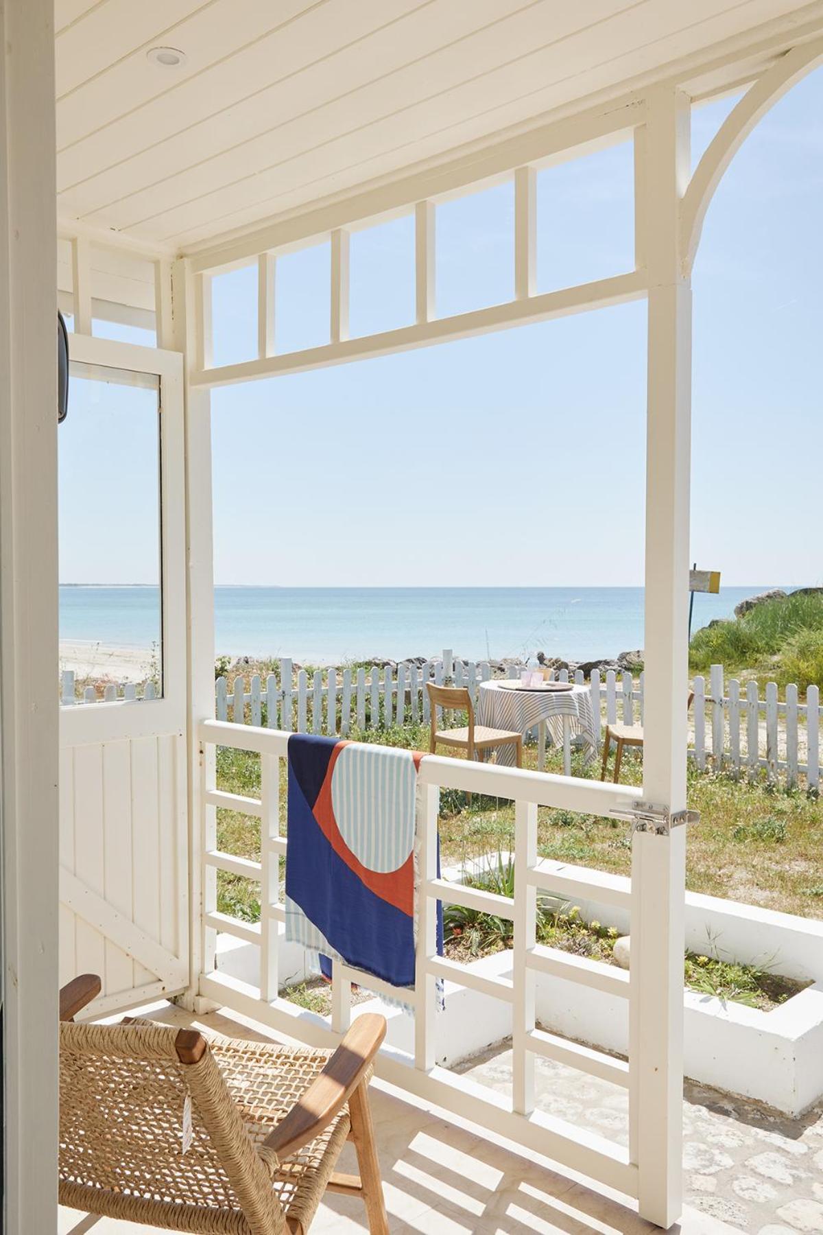 Maison Sur La Plage Avec Vue Mer Panoramique Le Martray Exterior foto